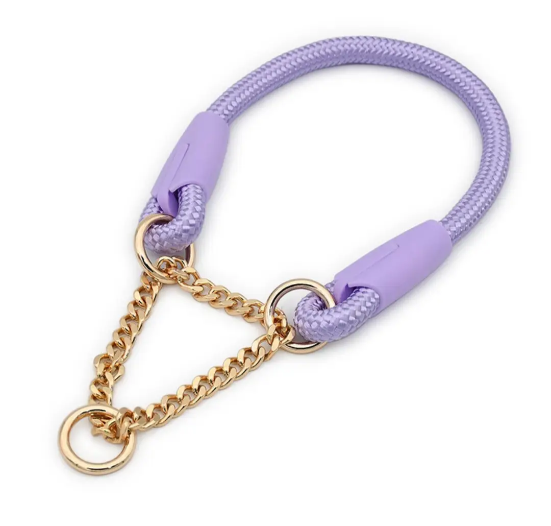 Martingale Lavender Collar-Large Only