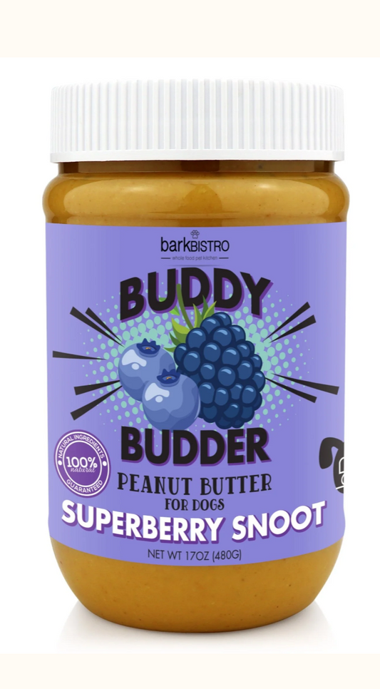 Dog Peanut Butter Superberry Snoot Buddy Budder